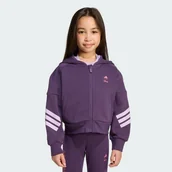 Bluzy dla dziewczynek - Bluza Disney Minnie Mouse Track Top Kids - Adidas - miniaturka - grafika 1