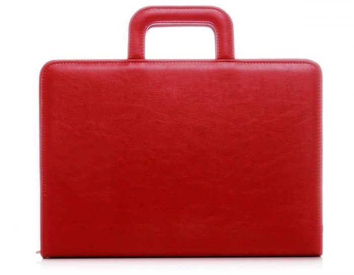 TECZKA KONFERENCYJNA AKTÓWKA BIWUAR A4 SOLOME CZERWONA