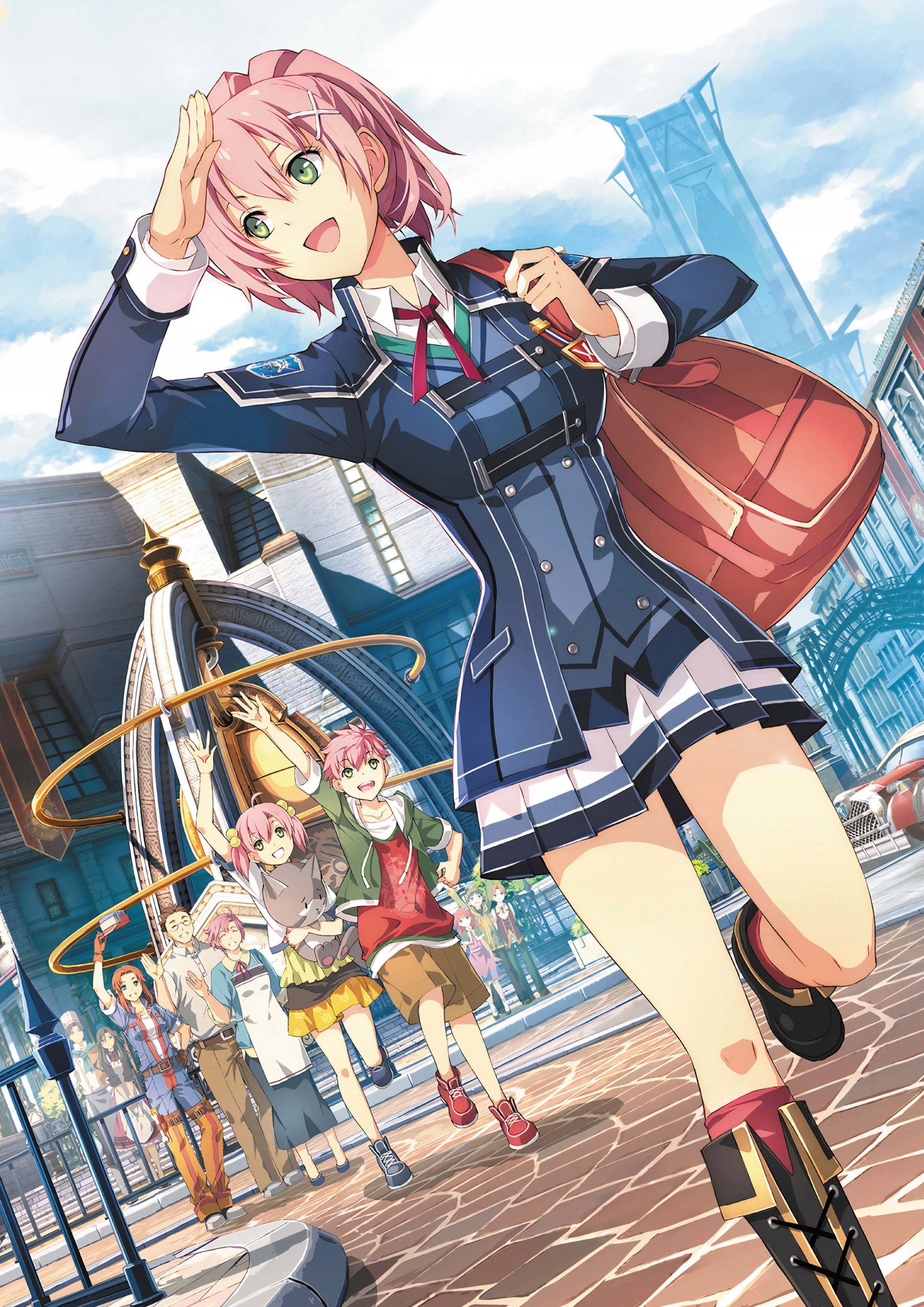 Plakat A3 anime gra The Legend of Heroes Sen no Kiseki