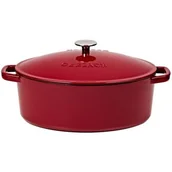 Brytfanny - Brytfanna GERLACH Natur Iron 31 cm Czerwony - miniaturka - grafika 1