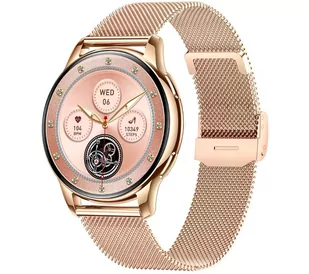 Rubicon RNCF30 Różowe złoto - Smartwatch - miniaturka - grafika 1