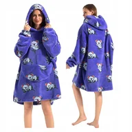 Bluzy damskie - KOC BLUZA Oversize Kocobluza Cieplutka 2w1 Koala Koalka XXL Długa Kocyk - miniaturka - grafika 1