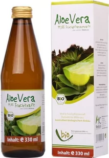 Medicura SOK Z ALOESU (ALOE VERA) BIO 330 ml - - Soki i napoje niegazowane - miniaturka - grafika 1