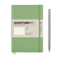 Notesy i bloczki - Notatnik Leuchtturm1917 Paperback B6+, Kropki, Sage - miniaturka - grafika 1