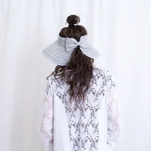 Daszek Cotton lace - Czapki damskie - miniaturka - grafika 4
