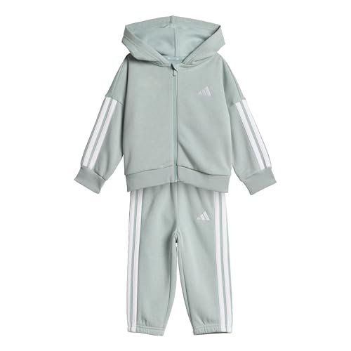 adidas uniseks-baby ESSENTIALS JOGGER, Wonder Sage/white, 18-24 Months