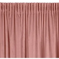 Zasłony - Euro Firany Zasłona Pierre Cardini Taśma 140 x 300 C. Różowy 1219706 - miniaturka - grafika 1