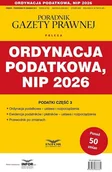 Finanse, księgowość, bankowość - Ordynacja podatkowa, Nip 2026. Podatki - książka - miniaturka - grafika 1
