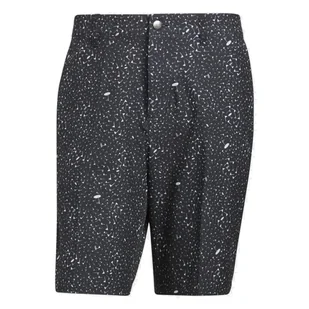 Męskie spodenki golfowe Adidas Ultimate365 Flag Print black - Golf - miniaturka - grafika 1