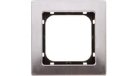 Klawisze i ramki - Ospel Sonata stal inox ramka R-1RM/37 R-1RM/37 - miniaturka - grafika 1