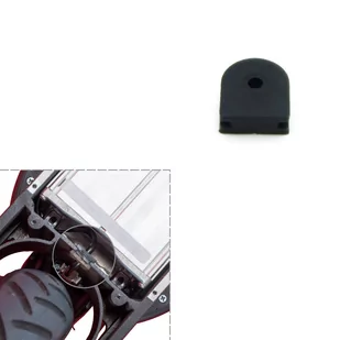 Gumowy pierścień przewodu światła tylnego do Xiaomi M365 / M365 PRO / PRO 2 / 1S / Essential - Hulajnogi elektryczne - miniaturka - grafika 1