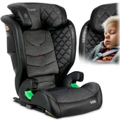 Foteliki samochodowe - Fotelik samochodowy dla dzieci 15-36kg ISOFIX Nukido Louis I-SIZE ciemnoszary - miniaturka - grafika 1