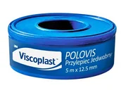 Apteczki i materiały opatrunkowe - Viscoplast Polovis przylepiec jedwabny 5m x 12,5mm 1 sztuka - miniaturka - grafika 1
