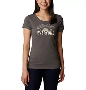 Koszulki i topy damskie - Columbia Damska koszulka z krótkim rękawem z grafiką, Daisy Days - grafika 1