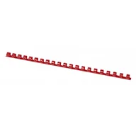Grzbiety do bindownic - Grzbiety OFFICE PRODUCTS do bindowania A4 10mm czerwone 100szt. - miniaturka - grafika 1