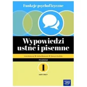 Lektury szkoła podstawowa - Funkcje psychofizyczne. Wypowiedzi ustne i pisemne. Karty pracy - miniaturka - grafika 1