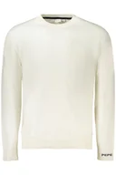 Koszulki męskie - PEPE JEANS MĘSKI BIAŁY SWETER - Pepe Jeans - miniaturka - grafika 1