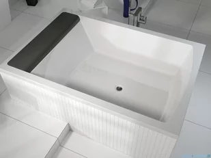 Riho Savona wanna prostokąta 190x130cm z hydromasażem Air lewa BB79005A2GH1009 - Wanny z hydromasażem - miniaturka - grafika 4