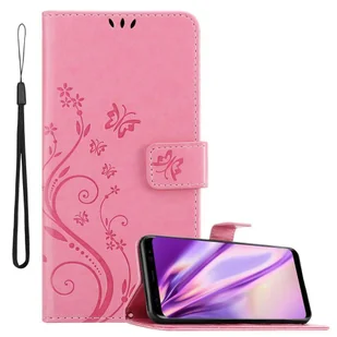 Cadorabo pokrowiec na Samsung Galaxy S8 PLUS w kolorze różowym pokrowiec ochronny pokrowiec na telefon komórkowy etui w kwiaty etui w kwiaty - Etui i futerały do telefonów - miniaturka - grafika 1