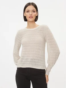 Vero Moda Bluzka 10296715 Écru Regular Fit - Bluzki damskie - miniaturka - grafika 1