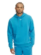 Bluzy męskie - Under Armour Bluza "Rival" w kolorze turkusowym - miniaturka - grafika 1