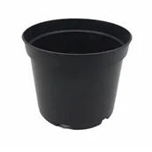 Donice - Doniczka produkcyjna czarna 18 x 23 cm - miniaturka - grafika 1