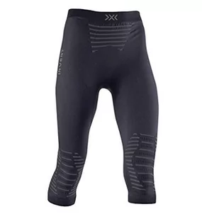 X-Bionic damskie spodnie Invent 4.0 3/4 sportowe spodnie do biegania joggingu trening fitness siłownia uciskowe legginsy podstawowe, czarne, XL IN-YP07W19W - Spodnie damskie - miniaturka - grafika 1