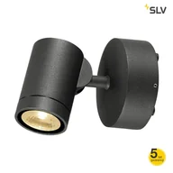 Oprawy, klosze i abażury - SLV SPOTLINE HELIA ścienna antracyt 8W LED 3000K 233245 - miniaturka - grafika 1