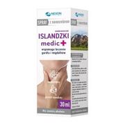 Przeziębienie i grypa - ISLANDZKI Medic+ Spray do gardła z nanosrebrem, 30 ml - miniaturka - grafika 1