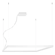 Lampy sufitowe - Sollux Nelya L TH.153 lampa wisząca zwis 1x70W LED 3000K biała - miniaturka - grafika 1