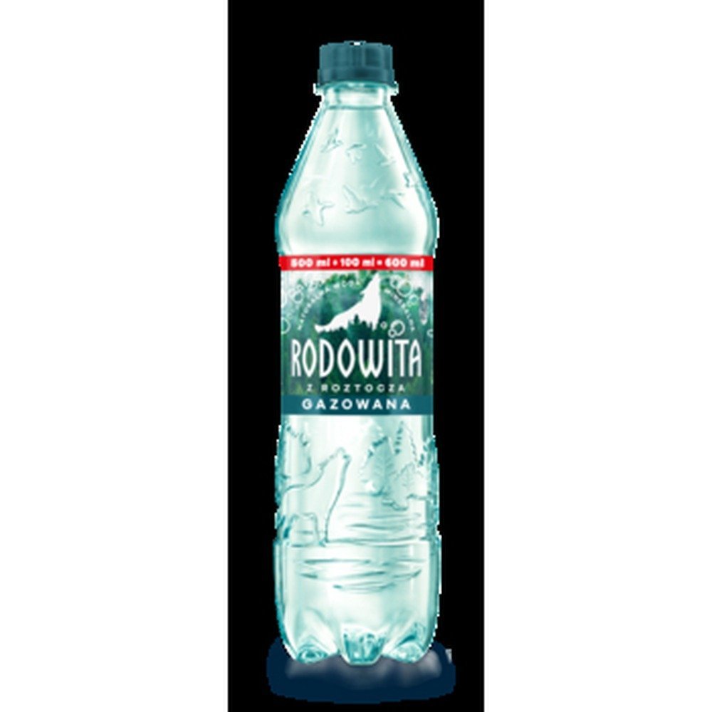 Woda mineralna gazowana Rodowita 600 ml