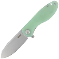 Noże - Nóż składany Kubey Knife Master Chief Jade G10, Bead Blast AUS-10 by Keanu Alfaro (KU358C) - miniaturka - grafika 1