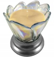 Lampiony i znicze - Tradycyjny znicz otwarty szklany lampion zalewany kopciuch na grób - miniaturka - grafika 1