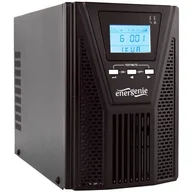 Zasilacze awaryjne UPS - Gembird UPS 1000VA On-Line 3xIEC 1xSchuko USB - miniaturka - grafika 1