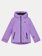 Kurtki narciarskie - 4F Kurtka narciarska 4FJWAW24TTJAF541 Fioletowy Regular Fit - miniaturka - grafika 1