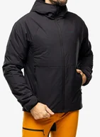 Kurtki męskie - Kurtka ocieplana Marmot Novus Hoody - black - miniaturka - grafika 1