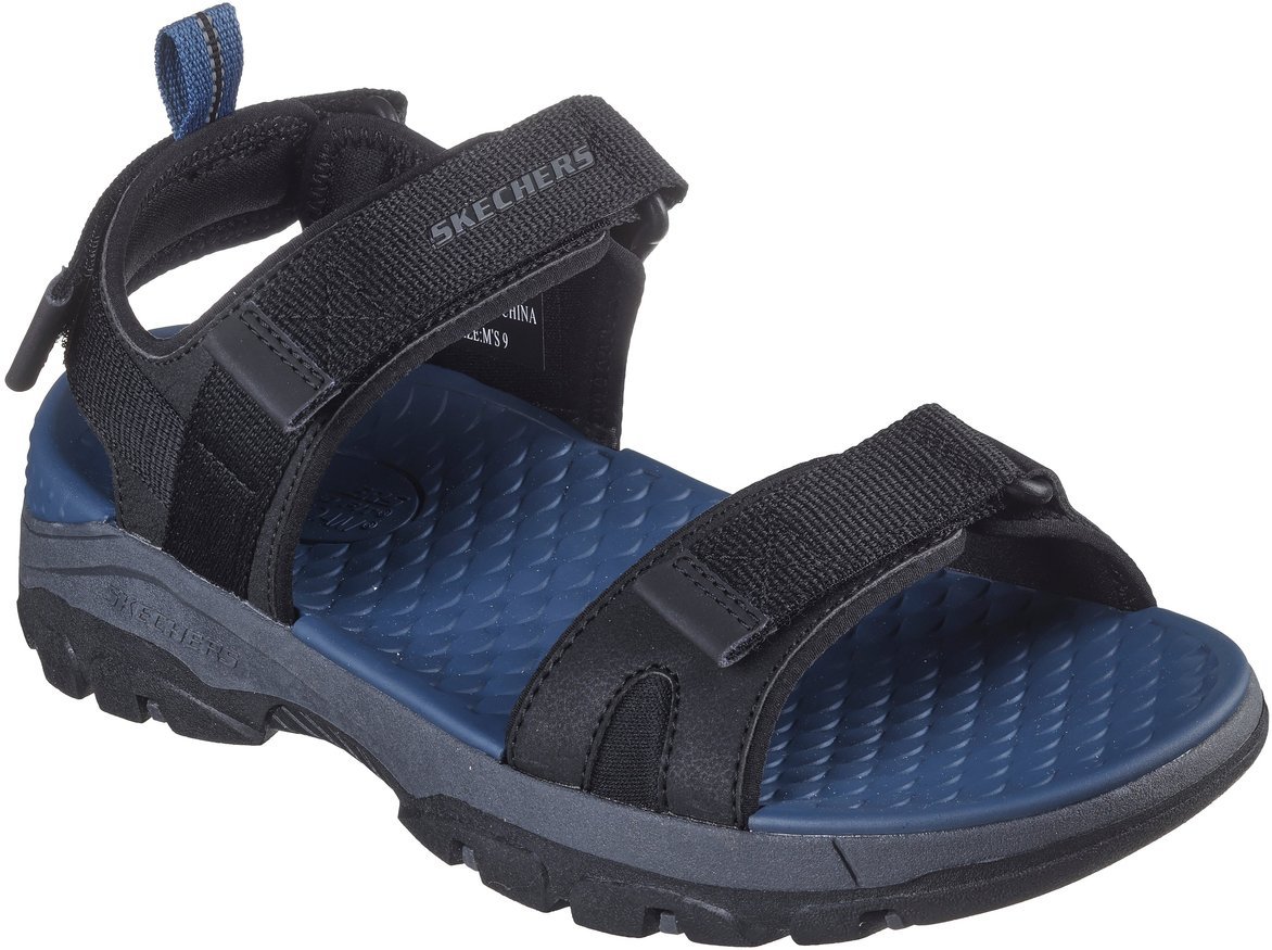 Skechers Skechers sandały męskie Relaxed Fit: Tresmen Ryer 205112-BLK 44