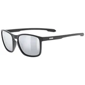 Okulary przeciwsłoneczne - Okulary przeciwsłoneczne UVEX LGL 52 black matt/mirror silver WYSYŁKA W 24H 30 DNI NA ZWROT - miniaturka - grafika 1