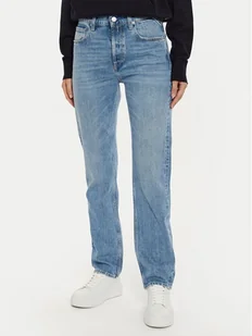 Replay Jeansy WB461 .000.809 715 Niebieski Straight Fit - REPLAY - Spodnie damskie - miniaturka - grafika 1