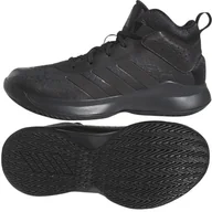 Koszykówka - Buty do koszykówki adidas Cross Em Up 5 K Wide Jr GX4694 czarne czarne - miniaturka - grafika 1