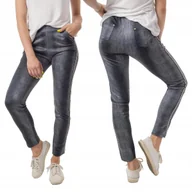 Legginsy - Legginsy Rurki Spodnie Damskie PW821-02 r XL/XXL - miniaturka - grafika 1