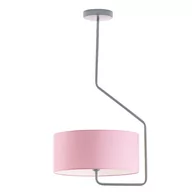 Lampy sufitowe - Srebrna lampa sufitowa do pokoju dziewczynki LAVRIO - miniaturka - grafika 1