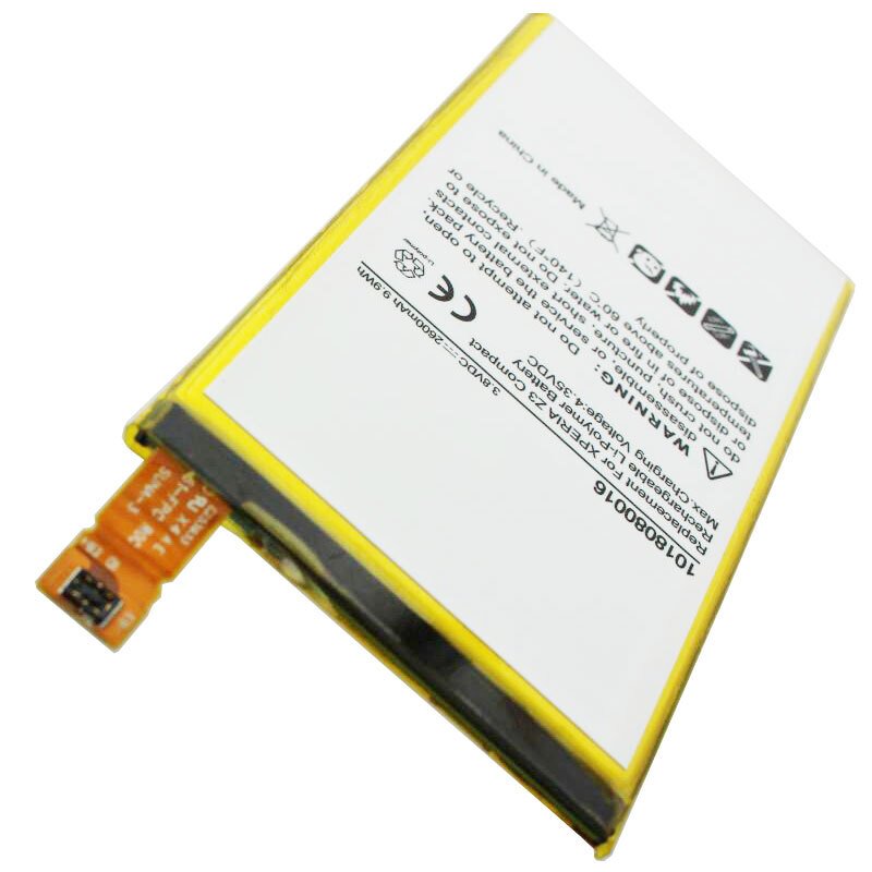 Bateria odpowiednia dla Sony Ericsson XPERIA Z3 Compact, LIS1561ERPC, 3,8 V z baterią litowo-polimerową 2600 mAh