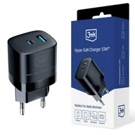 Ładowarki do telefonów - 3mk Hyper GaN Charger Black Ładowarka sieciowa 33W - miniaturka - grafika 1