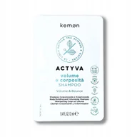 Szampony do włosów - KEMON Volume Szampon nadający grubość objętość Saszetka 12ml - miniaturka - grafika 1
