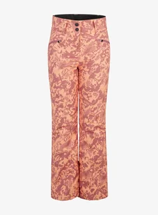 Spodnie dziewczęce Ziener Alin Junior - rose blossom camo - Spodnie narciarskie - miniaturka - grafika 1
