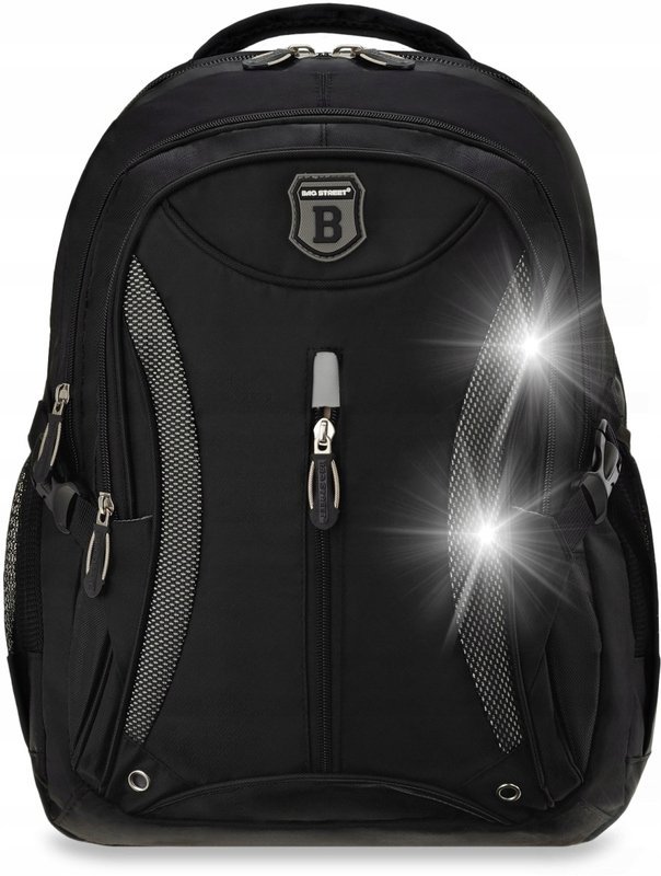 BAG STREET Plecak Wielofunkcyjny Podróżny Miejski DO PRACY SZKOŁY Solidny