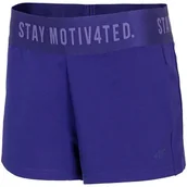 Spodenki damskie - Spodenki Damskie 4F Kobalt H4L21 Skdd013 36S-L - miniaturka - grafika 1