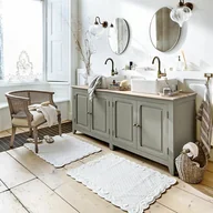 Szafki łazienkowe - Podwójna szafka łazienkowa Bastanès - miniaturka - grafika 1