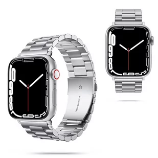STALOWA BRANSOLETA APPLE WATCH 38/40/41MM SREBRNA - Akcesoria do smartwatchy - miniaturka - grafika 1